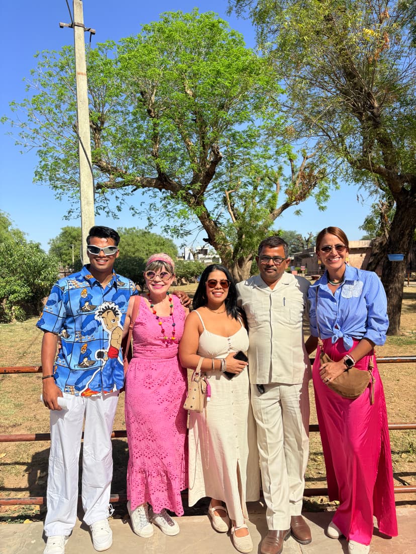 Cooking local meals with host families